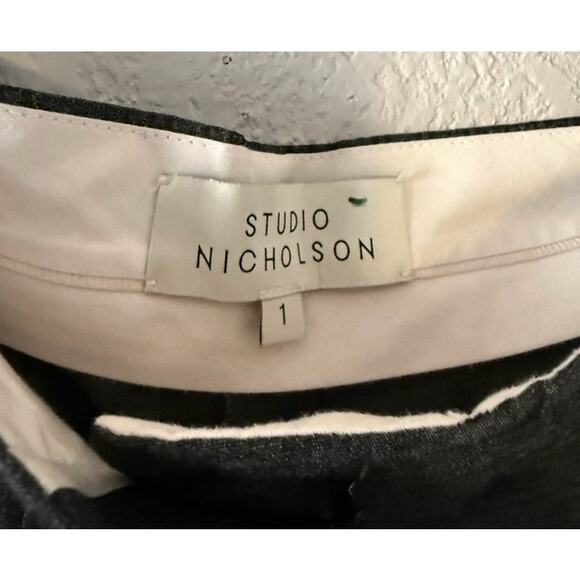 Studio Nicholson Mohair Blend Trousers Slate Gray Size 6 (1) Minimal - Picture 6 of 7